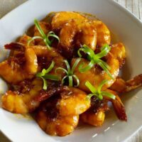 Stir Fried Shrimp With Tamarind Sauce
