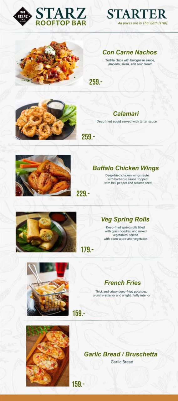 Starz Roof Top Bar MENU 008