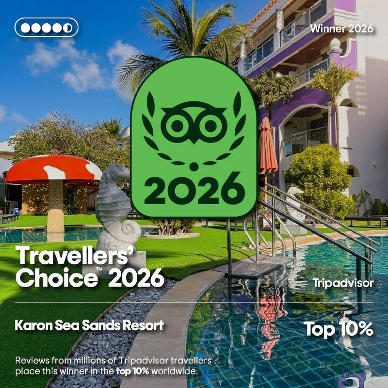 Karon Sea Sands Resort Spa Awards Travelers Choice 2026